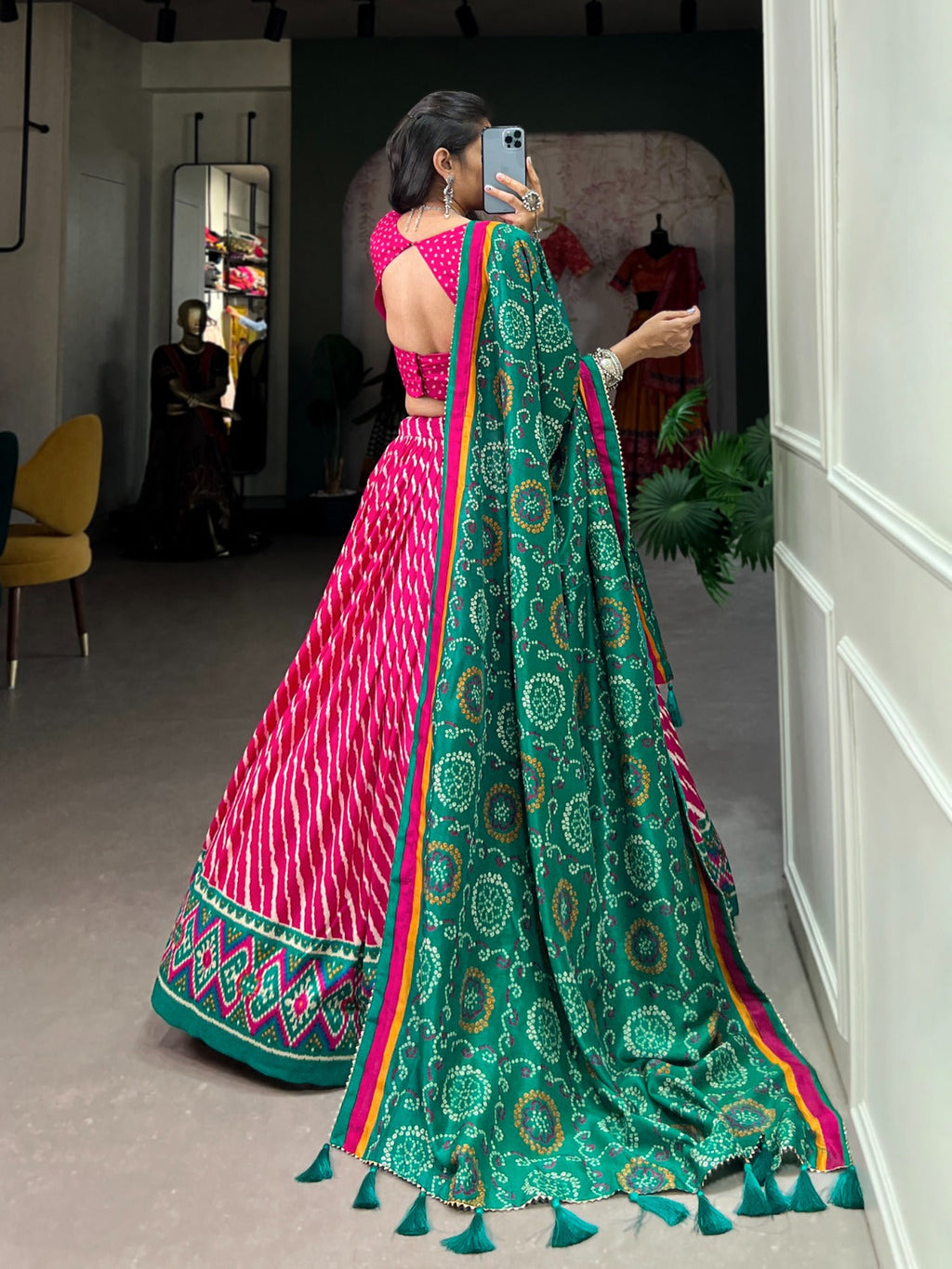 Indian Traditional Lehenga For Special Occasion Festival Chaniya Choli
