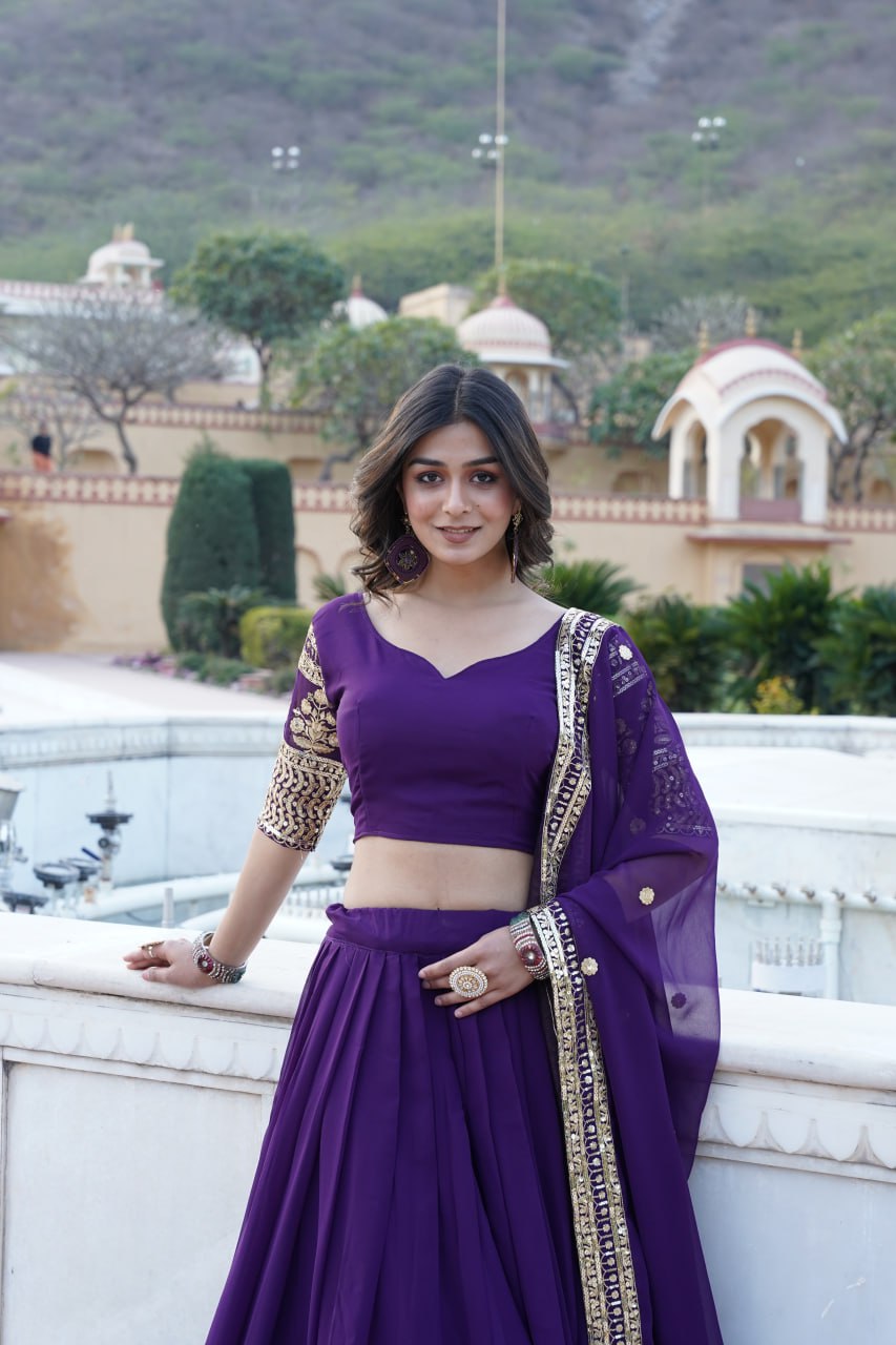 Designer Sequins lehenga choli Wedding lengha for women Partywear Lehenga