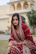 Designer Red Lehenga Choli for  Navratri Season and Wedding Dola Silk Navratri Lehenga choli